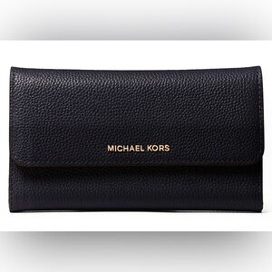 Michael Kors Black Leather Wallet